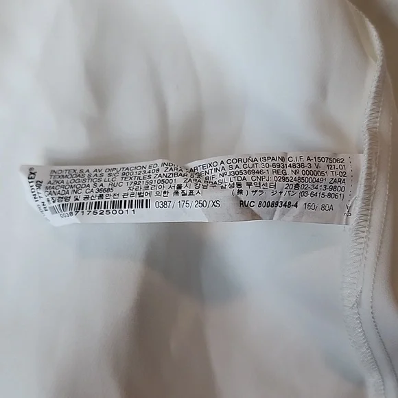 NWT Zara Cutout Mini Dress, Size XS - Picture 10 of 10